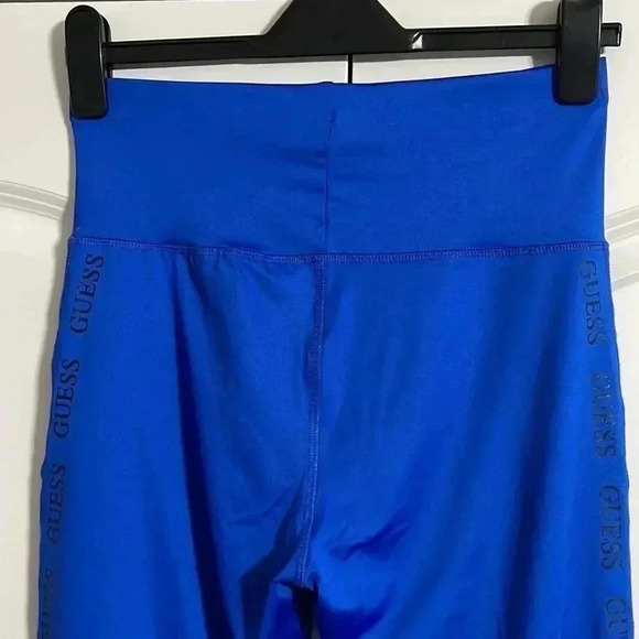 Guess Logo Mesh-Trim Leggings - Picture 7 of 8